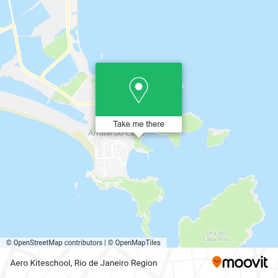 Aero Kiteschool map