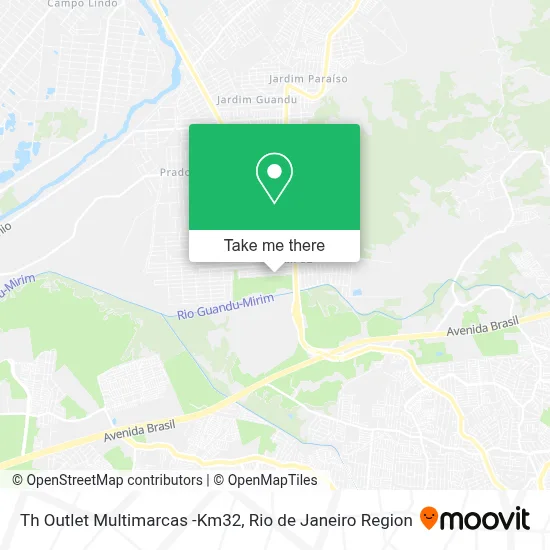 Th Outlet Multimarcas -Km32 map