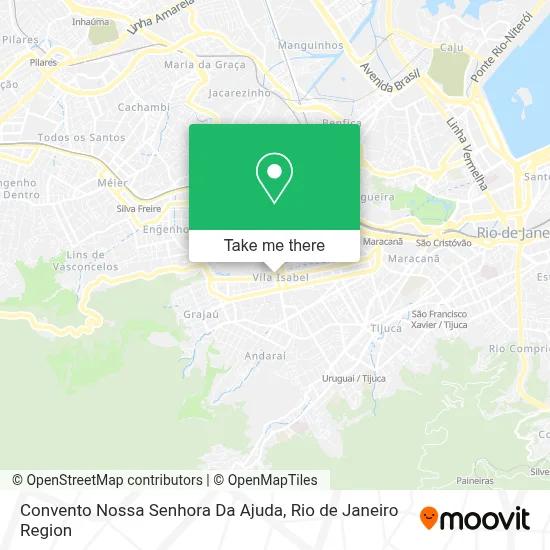 Convento Nossa Senhora Da Ajuda map
