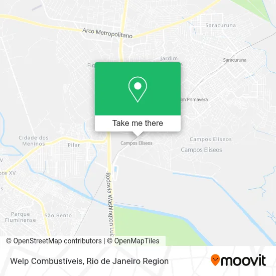 Welp Combustíveis map