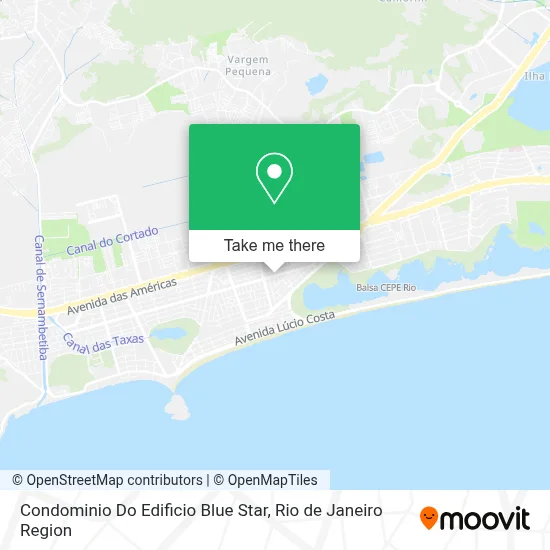 Condominio Do Edificio Blue Star map