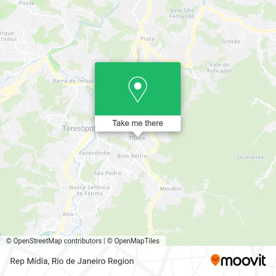 Rep Mídia map