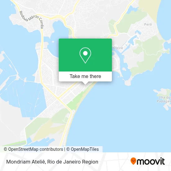 Mondriam Ateliê map
