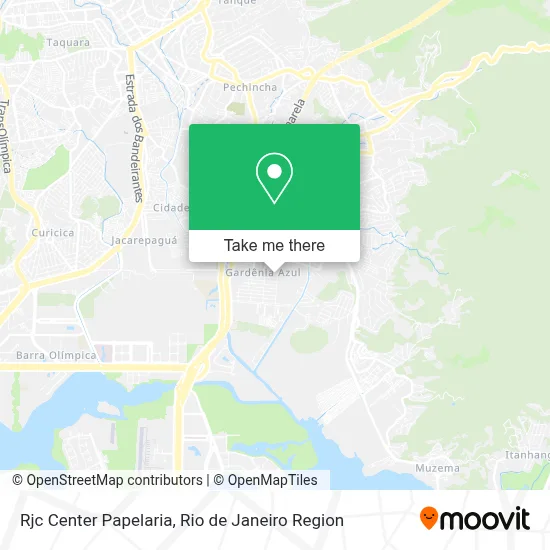 Rjc Center Papelaria map