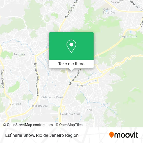 Esfiharia Show map