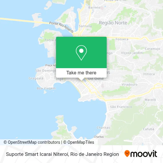 Suporte Smart Icarai Niteroi map