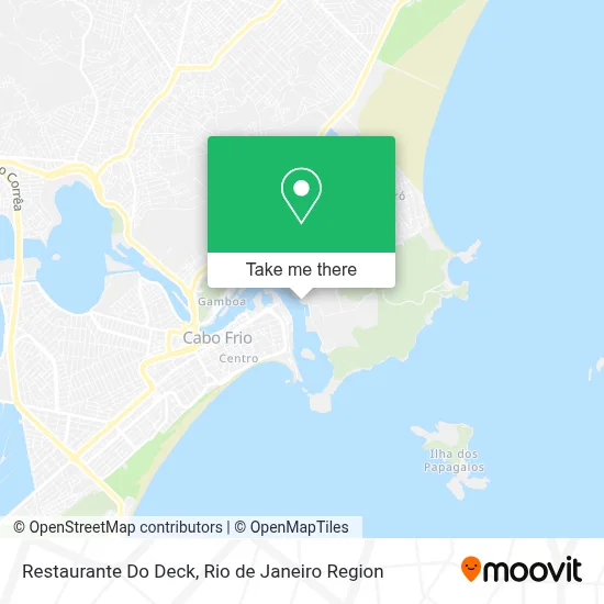 Restaurante Do Deck map