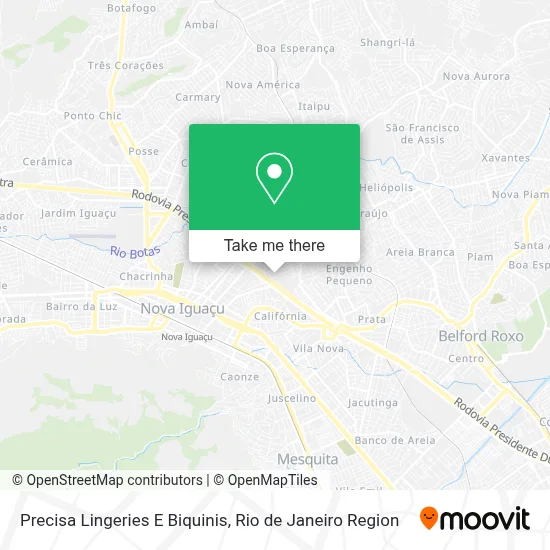 Precisa Lingeries E Biquinis map