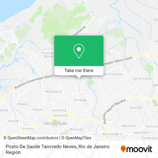 Posto De Saúde Tancredo Neves map