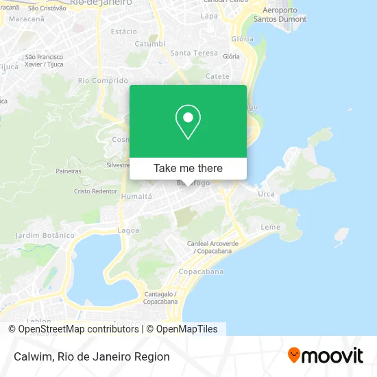 Calwim map