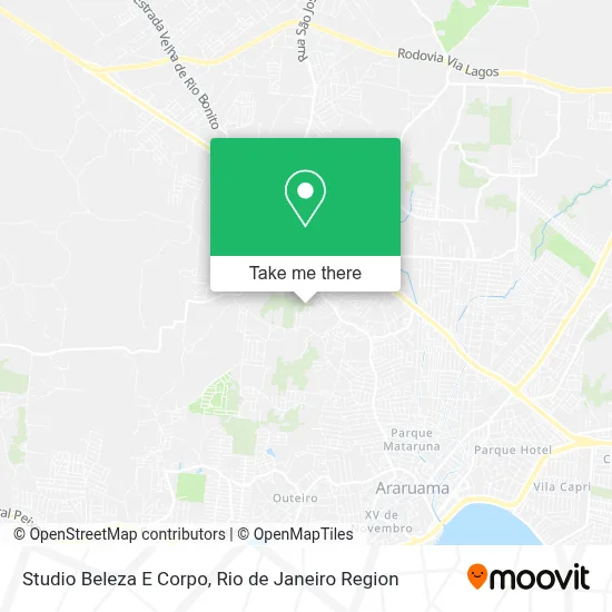 Studio Beleza E Corpo map