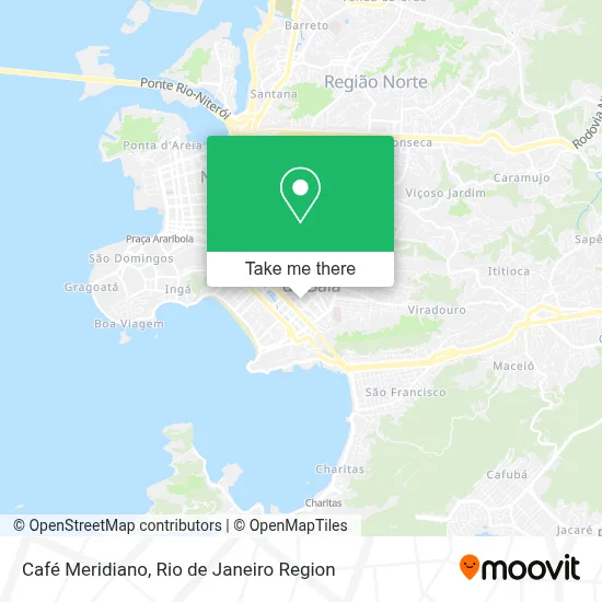 Café Meridiano map