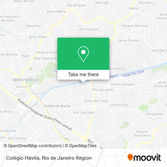 Colégio Havita map