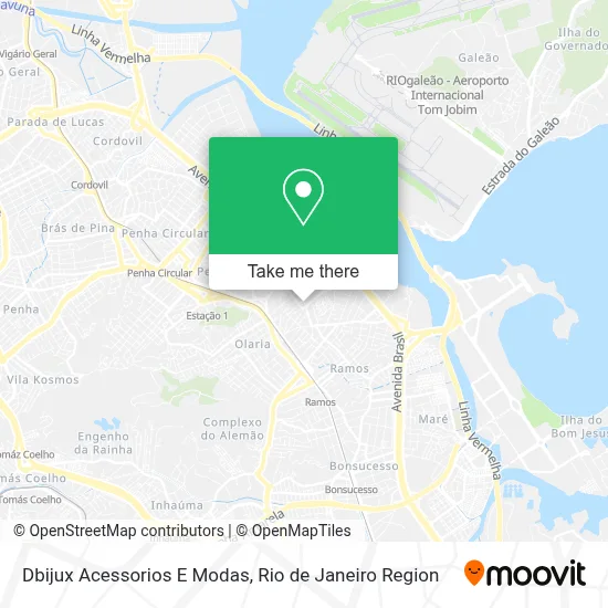 Dbijux Acessorios E Modas map