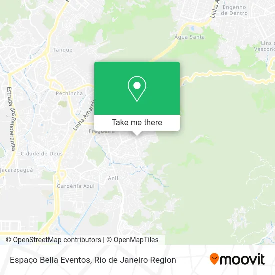 Espaço Bella Eventos map