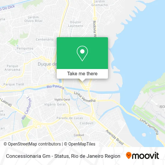 Concessionaria Gm - Status map