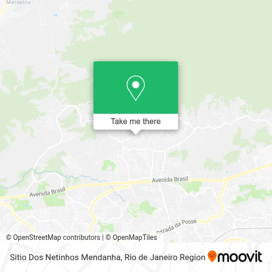 Sitio Dos Netinhos Mendanha map