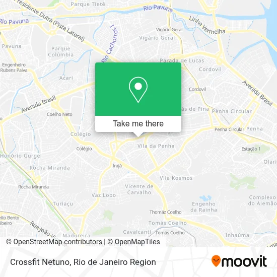 Crossfit Netuno map