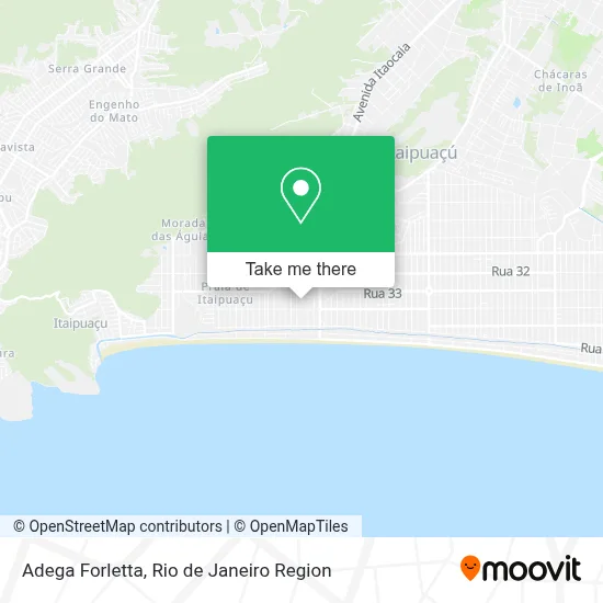 Adega Forletta map