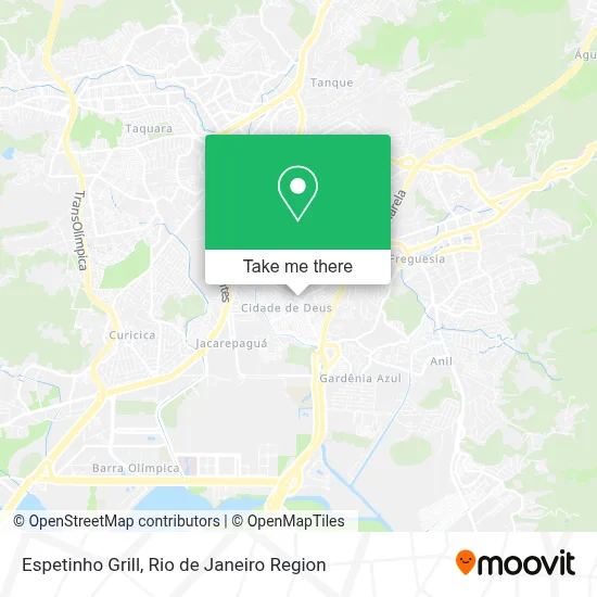 Espetinho Grill map