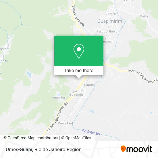 Umes-Guapi map