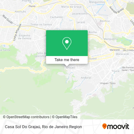 Casa Sol Do Grajaú map