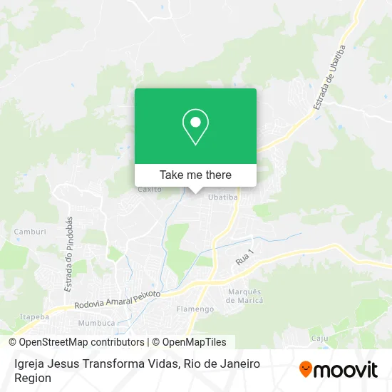 Igreja Jesus Transforma Vidas map