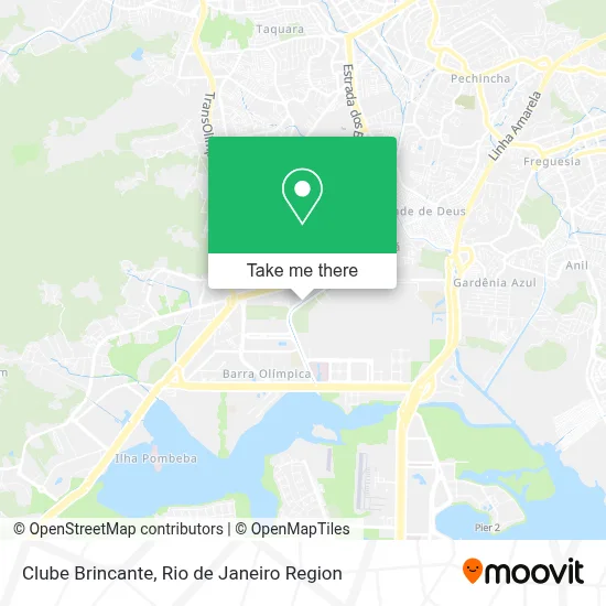 Clube Brincante map