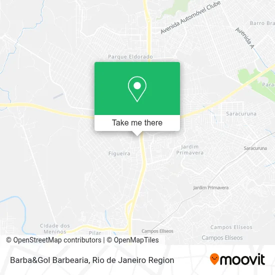 Barba&Gol Barbearia map