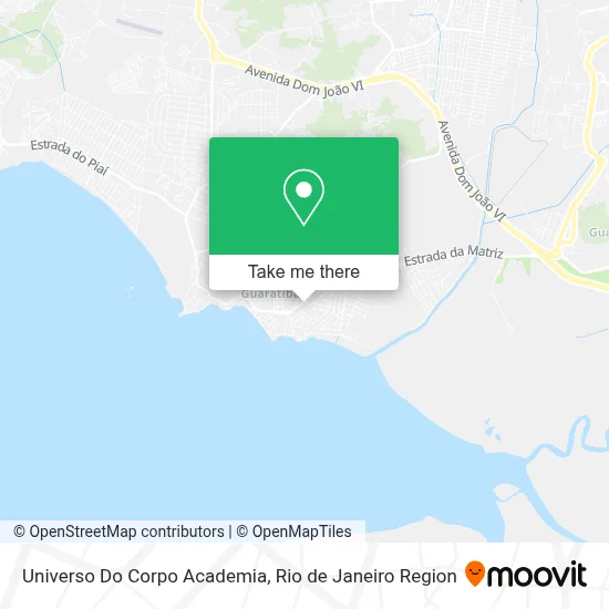 Universo Do Corpo Academia map