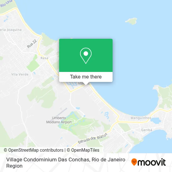 Village Condominium Das Conchas map