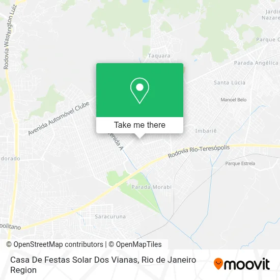 Casa De Festas Solar Dos Vianas map