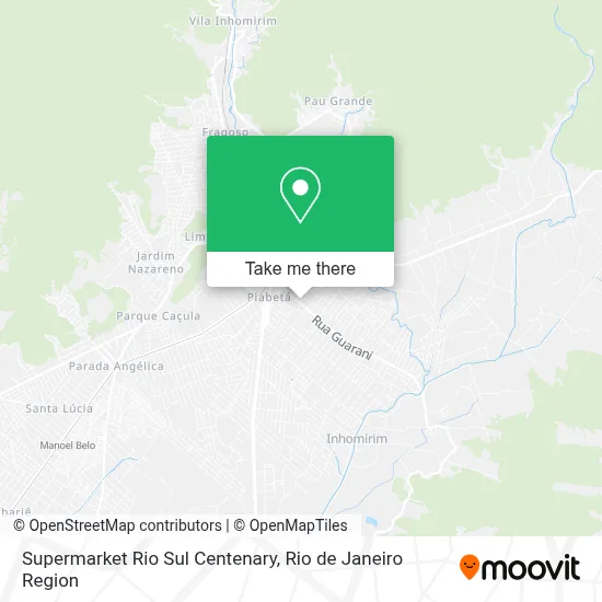 Supermarket Rio Sul Centenary map