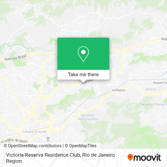 Victoria Reserva Residence Club map