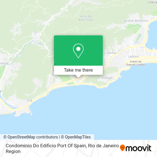 Condominio Do Edificio Port Of Spain map