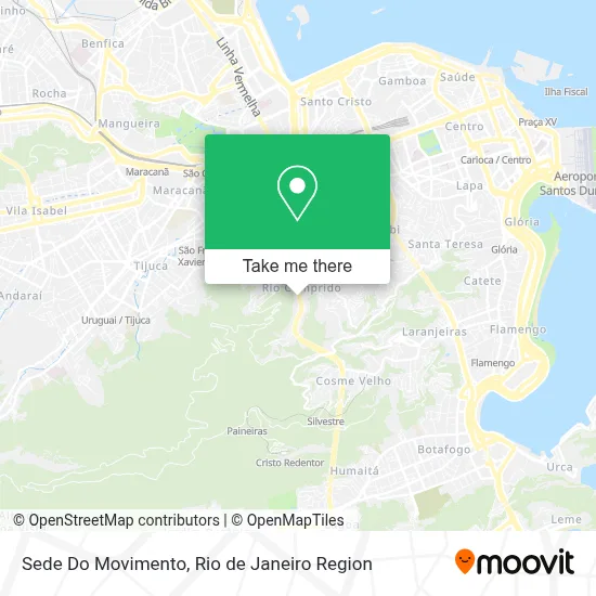 Sede Do Movimento map