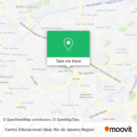 Centro Educacional Ideal map