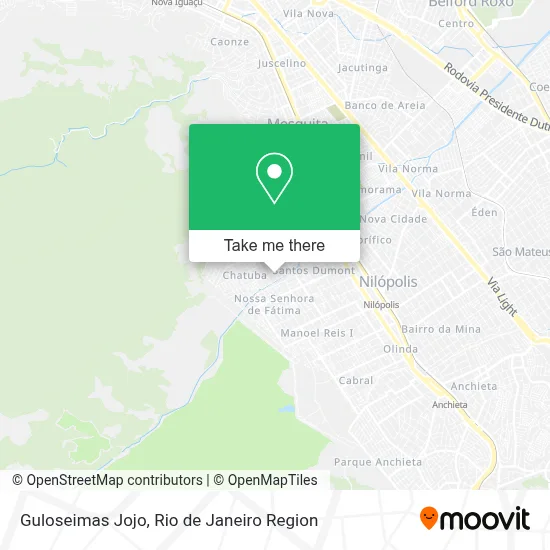 Guloseimas Jojo map