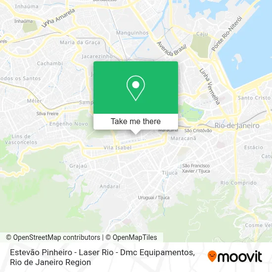 Estevão Pinheiro - Laser Rio - Dmc Equipamentos map
