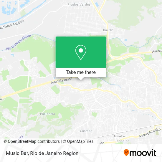 Music Bar map