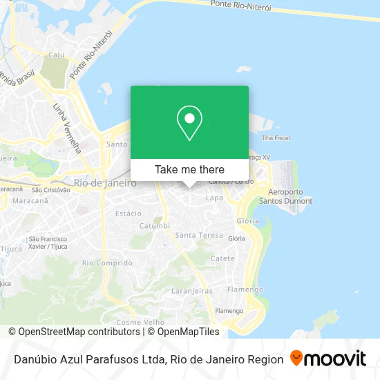 Danúbio Azul Parafusos Ltda map