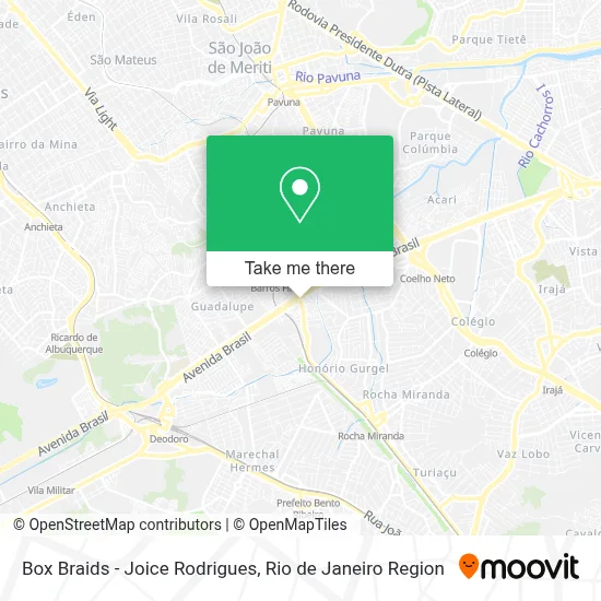 Box Braids - Joice Rodrigues map