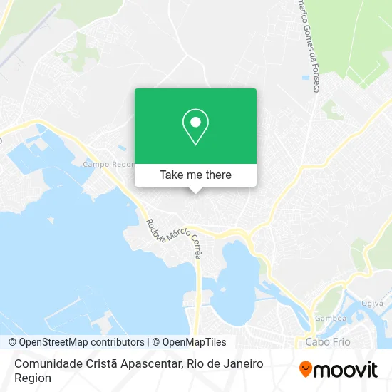 Comunidade Cristã Apascentar map