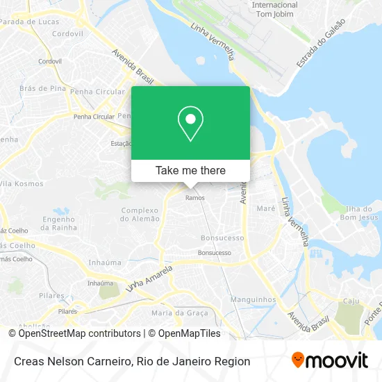 Creas Nelson Carneiro map
