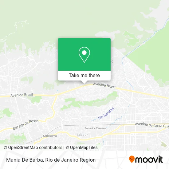 Mania De Barba map