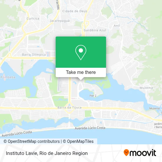 Instituto Lavie map