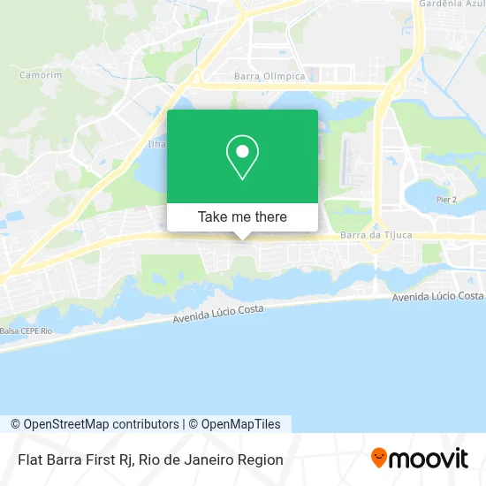 Flat Barra First Rj map