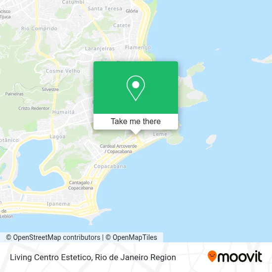 Living Centro Estetico map