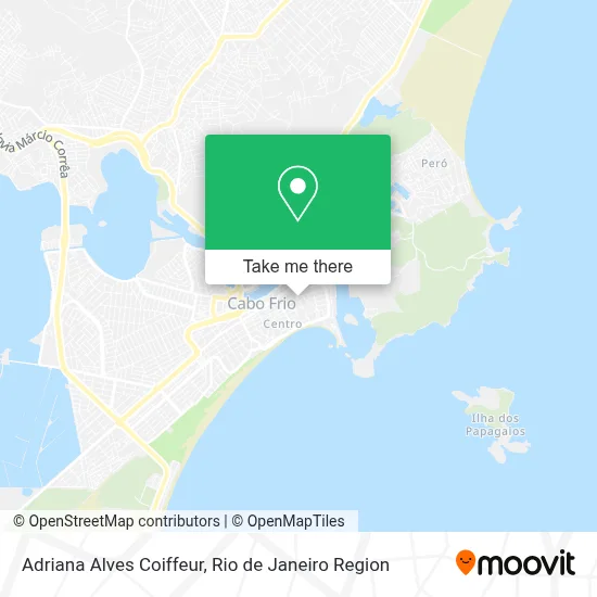 Adriana Alves Coiffeur map