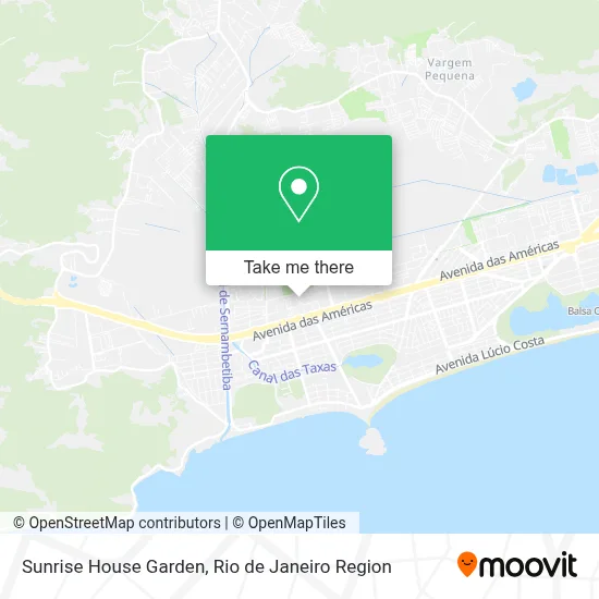 Sunrise House Garden map